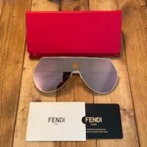 Fendi Eyeline Aviator Sunglasses